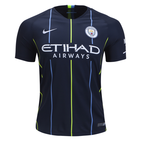 Manchester City Away 2018/19 Soccer Jersey Shirt
